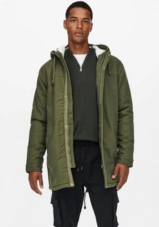 ONLY & SONS Parka Alexander Dunkelgrün ONLY & SONS Parka Alexander Dunkelgrün