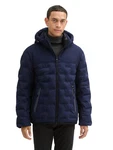 TOM TAILOR Jacke mit Kapuze Dunkelblau/Blau/Hellblau