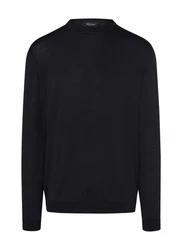 MAERZ Muenchen Strickpullover Dunkelblau/Schwarz