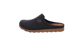 Rohde Hausschuh Pantolette Schwarz/Dunkelblau/Dunkelgrau/Blau/Grau/Hellblau
