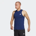 adidas Performance Tanktop TRAIN ESSENTIALS FEELREADY TRAINING Hellblau/Dunkelblau/Blau