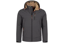 LPO Softshelljacke DEXTER PEAK III MEN Dunkelgrau/Grau/Hellgrau/Khaki