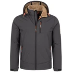 LPO Softshelljacke DEXTER PEAK III MEN Dunkelgrau/Grau/Hellgrau/Khaki