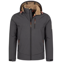 LPO Softshelljacke DEXTER PEAK III MEN Dunkelgrau/Grau/Hellgrau/Khaki