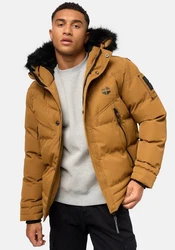 Stone Harbour Steppjacke Romaan Braun/Beige