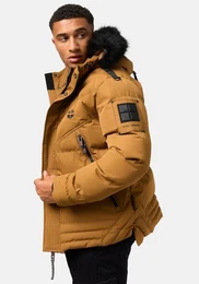 Steppjacke Romaan gesteppte Winterjacke mit Kapuze