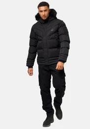Steppjacke Romaan gesteppte Winterjacke mit Kapuze