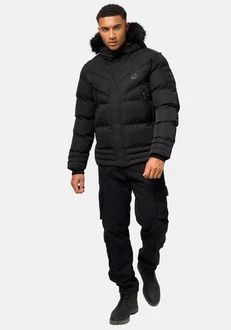 Stone Harbour Steppjacke Romaan Schwarz