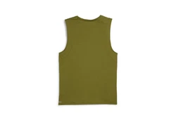 PUMA Tanktop FIT TRIBLEND SLEEVELESS TANK Dunkelgrün/Grün