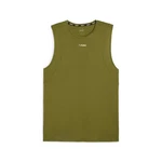 PUMA Tanktop FIT TRIBLEND SLEEVELESS TANK Dunkelgrün/Grün