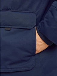 JACK & JONES Parka JJCONSTRUCT Dunkelblau/Blau