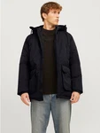 JACK & JONES Parka JJCONSTRUCT Schwarz
