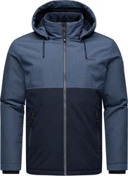 Ragwear Outdoorjacke Roens Herren Übergangsjacke mit Kapuze Dunkelblau