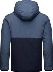Ragwear Outdoorjacke Roens Herren Übergangsjacke mit Kapuze Dunkelblau