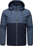 Ragwear Outdoorjacke Roens Herren Übergangsjacke mit Kapuze Dunkelblau