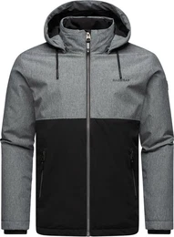 Outdoorjacke Roens Wasserdichte Herren bergangsjacke mit Kapuze