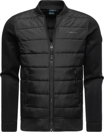 Steppjacke Hallmar Coole Herren bergangsjacke mit weichen Ripp-rmeln