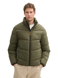 Steppjacke mit Logoprint