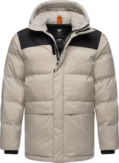 Ragwear Steppjacke Mikkesh Herren Winterjacke mit Kapuze