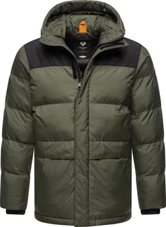 Ragwear Steppjacke Mikkesh Herren Winterjacke mit Kapuze Dunkelgrün/Grün Ragwear Steppjacke Mikkesh Herren Winterjacke mit Kapuze Dunkelgrün/Grün