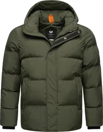 Steppjacke Walby Gesteppte Herren Outdoorjacke wasserdicht mit Kapuze