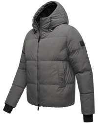 Stone Harbour Steppjacke Tayroos Dunkelgrau/Grau/Dunkelgrün/Hellgrau