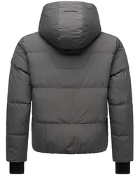 Stone Harbour Steppjacke Tayroos Dunkelgrau/Grau/Dunkelgrün/Hellgrau
