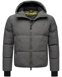 Stone Harbour Steppjacke Tayroos Dunkelgrau/Grau/Dunkelgrün/Hellgrau