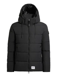 Winterjacke Loga2-YM Steppjacke mit abnehmbarer Kapuze und Rucksacktrgern