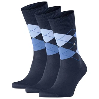 Burlington Kurzsocken Herren Socken 3er Pack - Manchester Dunkelblau/Blau/Hellblau Burlington Kurzsocken Herren Socken 3er Pack - Manchester Dunkelblau/Blau/Hellblau