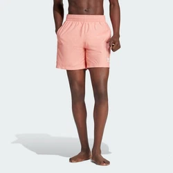 ADIDAS ORIGINALS Sportbadehose Essentials Solid Rosa/Orange