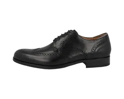 Clarks Craft Arlo Limit Herren Schnürschuh Schwarz/Braun/Hellblau