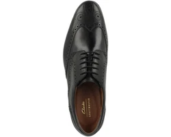 Clarks Craft Arlo Limit Herren Schnürschuh Schwarz/Braun/Hellblau