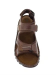 Reflexan Sandale Sandalette Braun/Dunkelbraun/Beige