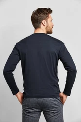 bugatti Sweatshirt Dunkelblau/Blau/Hellblau