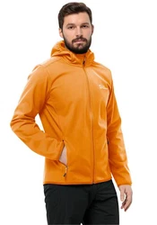 Jack Wolfskin Softshelljacke BORNBERG HOODY Orange