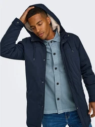ONLY & SONS Parka Alexander Dunkelblau/Blau