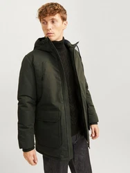 JACK & JONES Parka JJCONSTRUCT Dunkelgrün/Grün