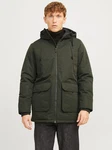 JACK & JONES Parka JJCONSTRUCT Dunkelgrün/Grün