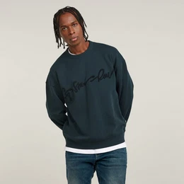 G-STAR Sweatshirt Chenille G-script Loose