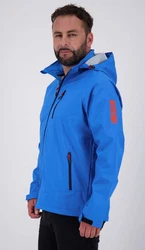 DEPROC Active Softshelljacke MECATIN PEAK II MEN Blau/Hellblau/Pastell