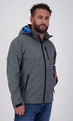 DEPROC Active Softshelljacke MECATIN PEAK II MEN Grün/Grau