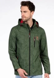 DEPROC Active Softshelljacke ADRIEN CS MEN Funktionsjacke Grün/Dunkelgrün
