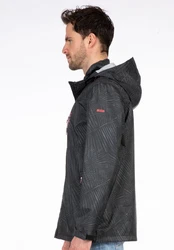 DEPROC Active Softshelljacke ADRIEN CS MEN Funktionsjacke Rot/Dunkelrot/Grau/Schwarz