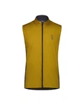 Mons Royale Windbreaker Redwood Merino Air-con Wind Vest Gelb/Braun
