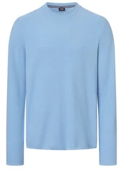 JOOP! Strickpullover Hajon Blau/Hellblau
