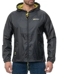 Geographical Norway Windbreaker Allwetter Outdoor Jacke Baboat Schwarz