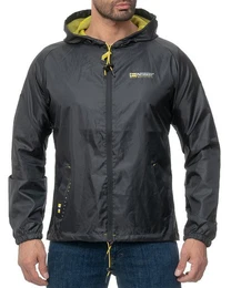 Windbreaker Allwetter Outdoor Jacke baboat Black XXL inkl. Beutel