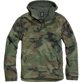 Brandit Windbreaker mit Fleecefutter Dunkelgrün