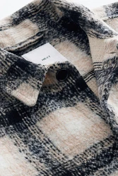 Next Hemdjacke Beige/Blau/Hellblau